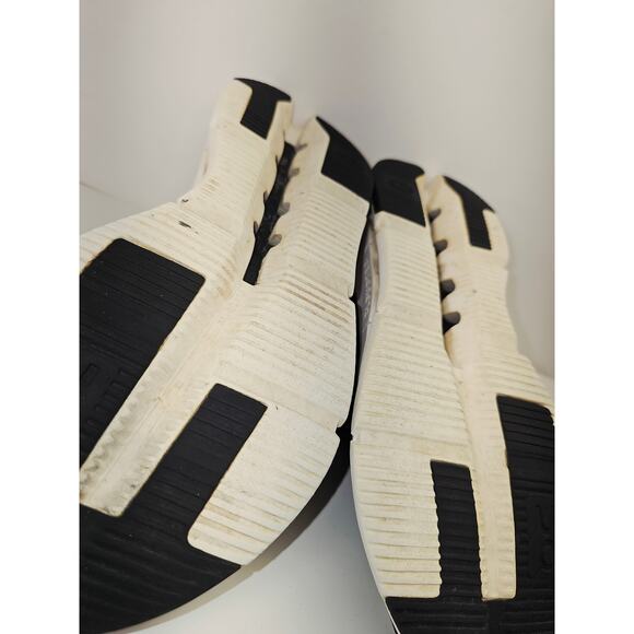 On Running Black and White Sneakers - Picture 4 of 9